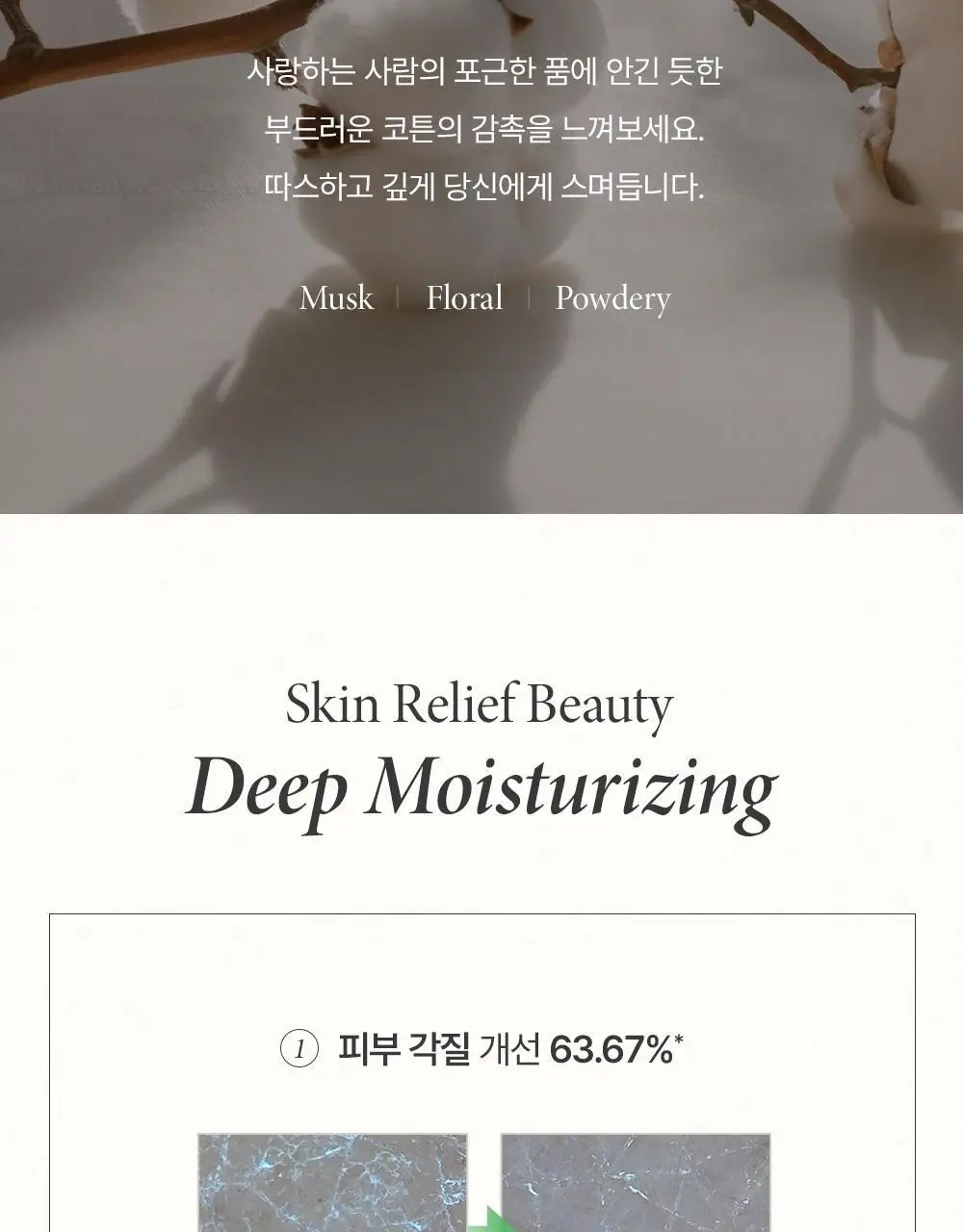 [살냄새향/각질+보습케어] 비욘드 딥 모이스처 크리미 슈가 바디 스크럽 500g 상세페이지 5